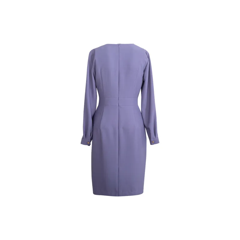 ROEYSHOUSE Long Sleeved Dresses Women's Purple-1