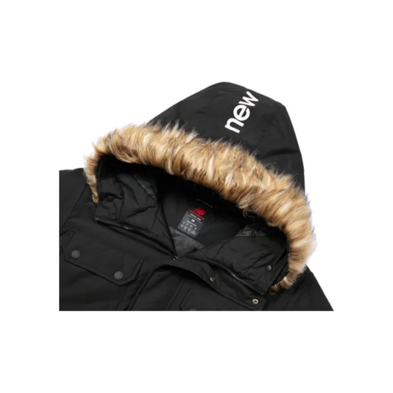 New Balance Down Jacket Winter Men's Black-3