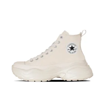 Converse All Star Anti Slip Wear Resistant High Top Canvas Shoes Unisex Ecru