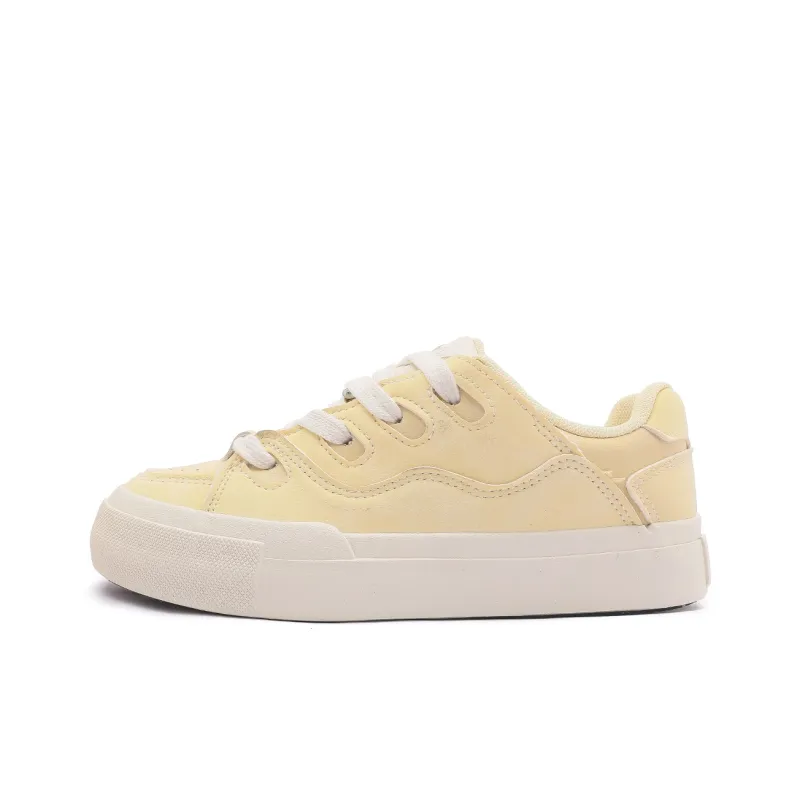 Mengsai Puffy Shoes Low-Top Skateboard Shoes Women's-1