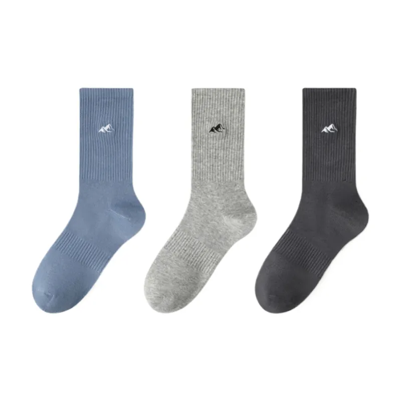 Yalu Mid Calf Socks Men's 3 Pack-4