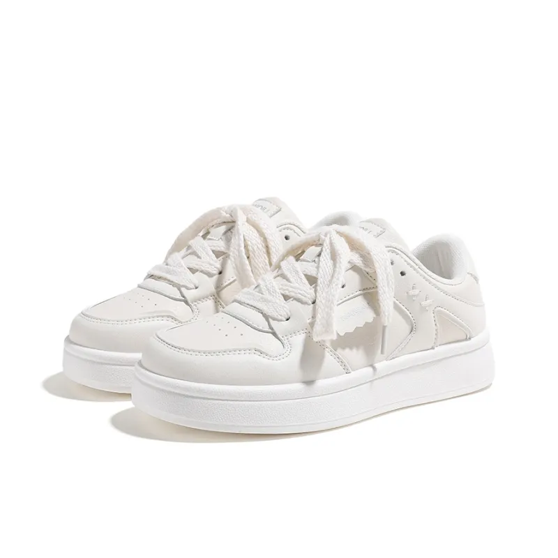 HUANQIU Slip Resistant Waterproof Abrasion Resistant Low Top Skateboard Shoes Women's-2