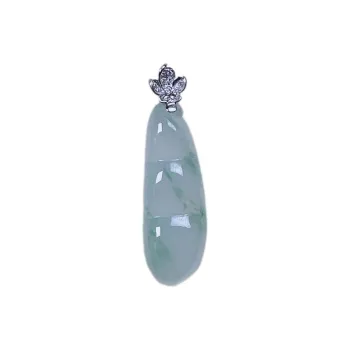 PUPAN Ice Glutinous Jadeite Pendants Women's