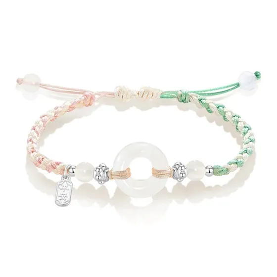 ROGA Braided String Bracelets Unisex-4