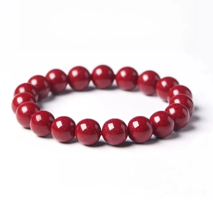Harf Cinnabar Jade Bracelets Unisex-24