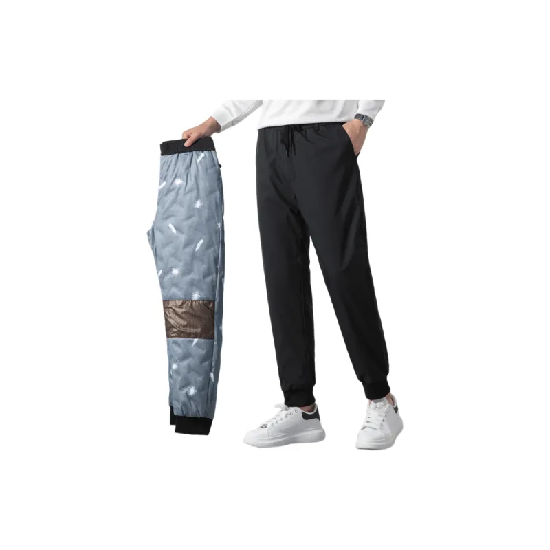 SNOW FLYING Down Pants Men's Black-3
