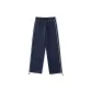 Navy Blue & Apricot Stripes