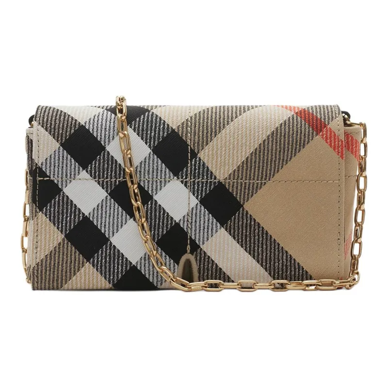 Burberry Snip Polyester Shoulder Bag, Crossbody Bag Mini Women's Sand-0