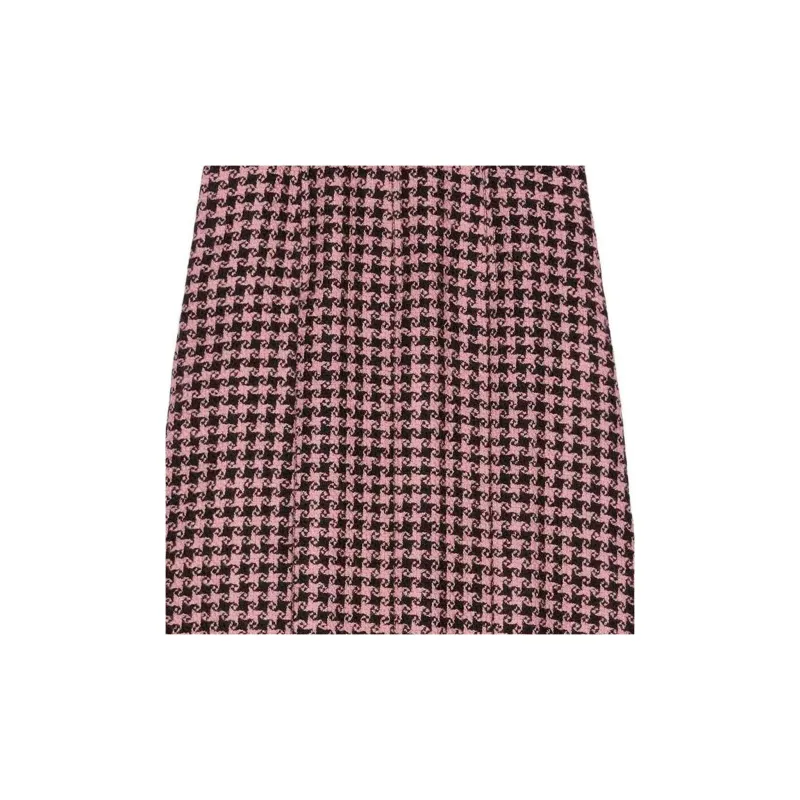 GUCCI Casual Long Skirts Women's Brown-4