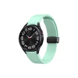 Official Green (Black Buckle) Men's Magnetic Folding Clasp Silicone Strap