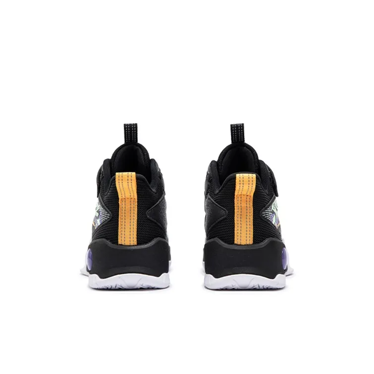 XTEP Anti-Slip Wear-Resistant Children's Basketball Shoes Black Tejidos Blanco Kids'-2