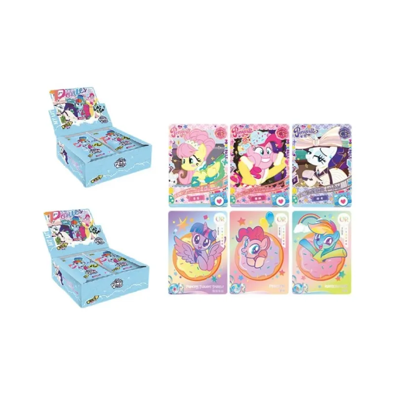 KAYOU x MY LITTLE PONY My Little Pony Characters Fun Shadow 2nd Edition IP/Anime Cards Full Box/30 Bags-2
