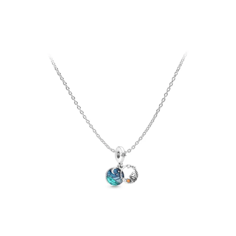 Pandora 925 Sterling Silver Necklaces Unisex-0