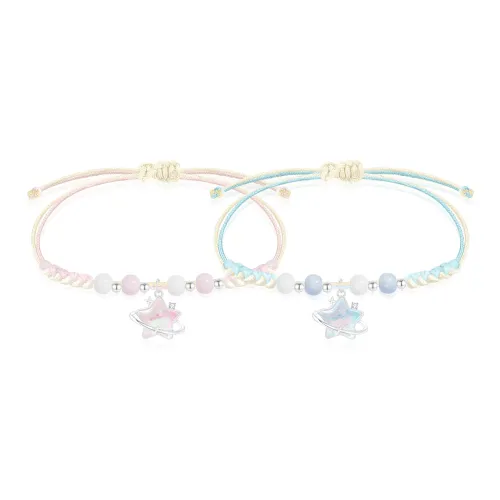 Lao Feng Xiang Hetian Jade Bracelets Pale Greenish White Jade Womens