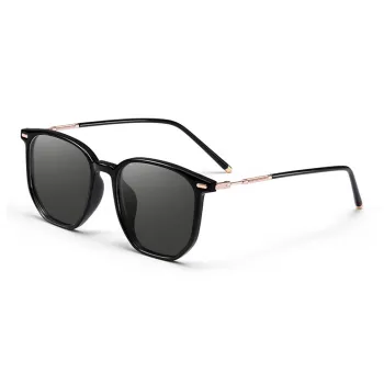 Wood Premium Alloy TR/Memory Plastic Square Sun Eyes Unisex