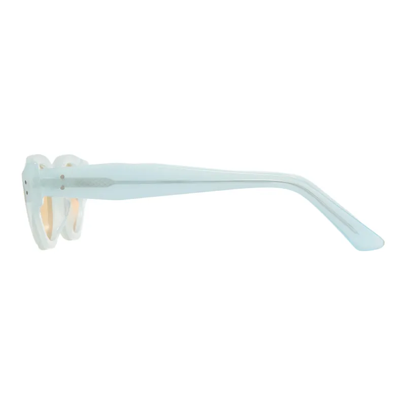 CYXUS Sunglasses Unisex White Black-5