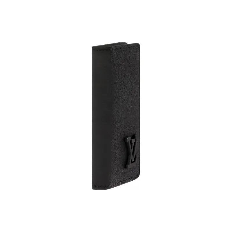 LOUIS VUITTON Aerogram Pocket Organizer Black-1