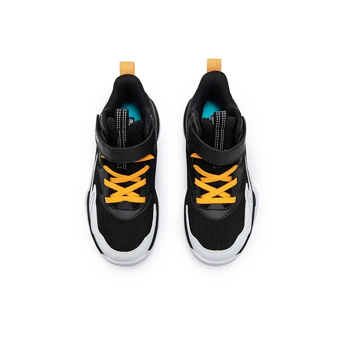 XTEP Anti-Slip Wear-Resistant Children's Basketball Shoes Black Tejidos Blanco Kids'-3