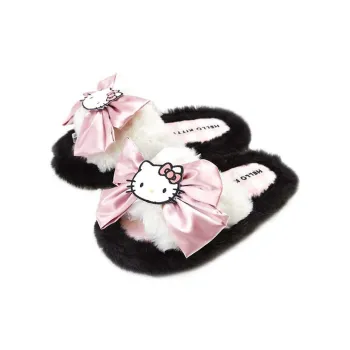 GUKOO x Hello Kitty Home Slippers Black