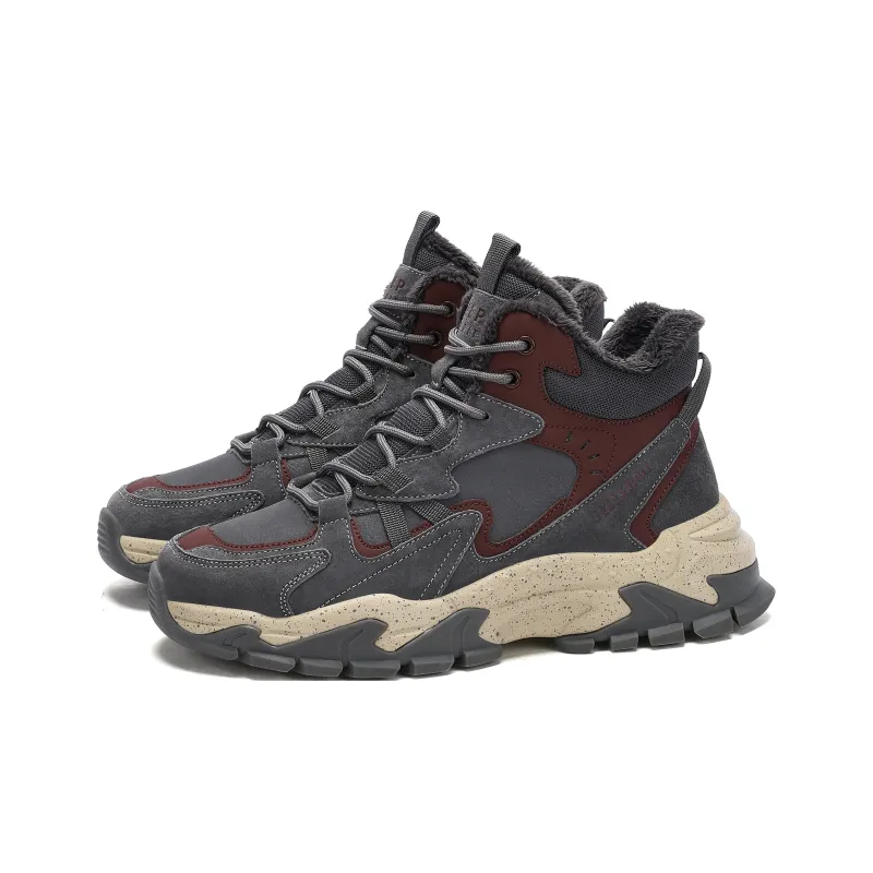 JEEP SPIRIT Outdoor Boots Men Volcanic Gray-2