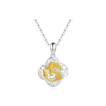 Strange S925 Silver Necklaces Unisex