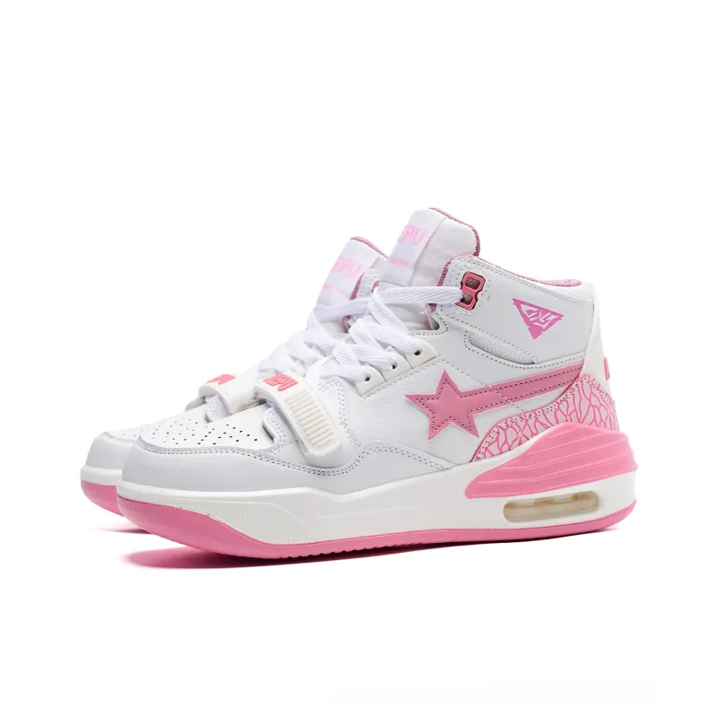 ABCIO Slip-Resistant Water-Resistant Height Increasing High-Top Skateboard Shoes Unisex-9
