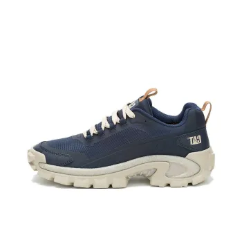 CAT Intruder Lightning Wear-Resistant Low-Top Casual Shoes Unisex Blue