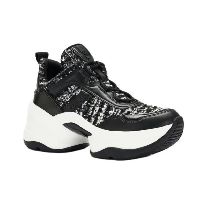 MICHAEL KORS Olympia Low Top Casual Shoes Women's Black-2