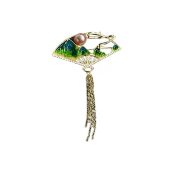 PEARL QUEEN Freshwater Pearl Brooches Unisex