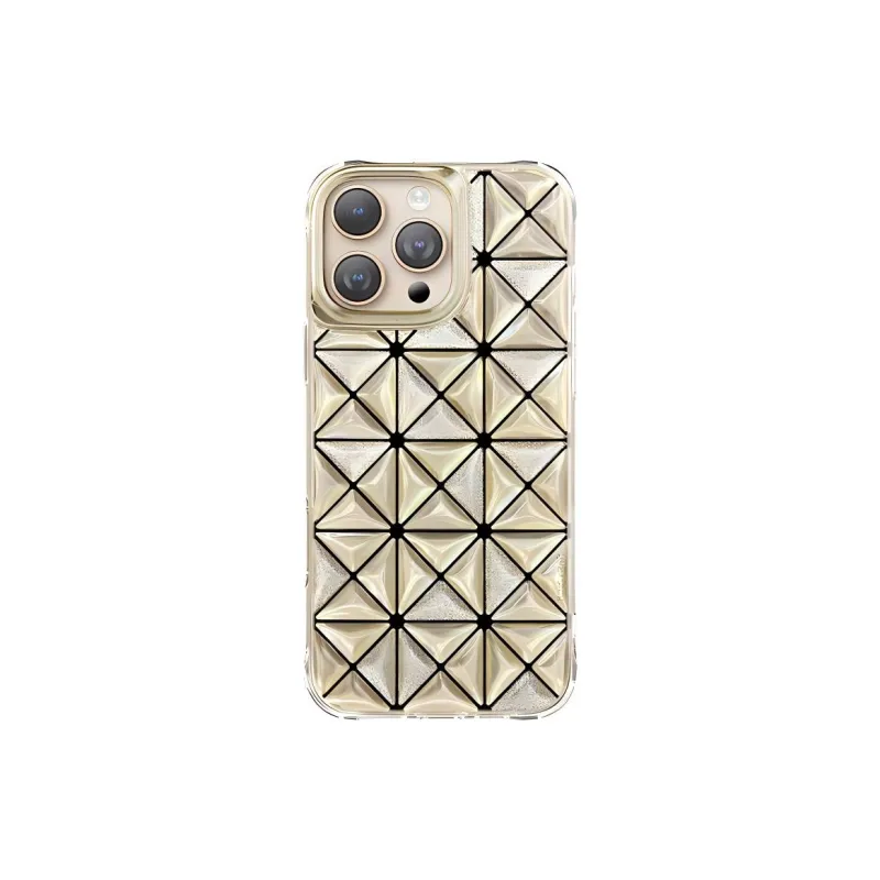 Kingxbar TPU Material 3D 3D Effect Diamond Phone Case Compatible With Apple 16 Collection-0