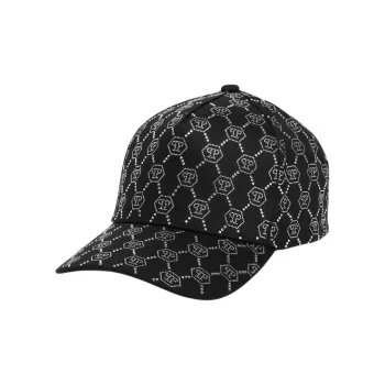 PHILIPP PLEIN Crystal embellished Baseball Cap