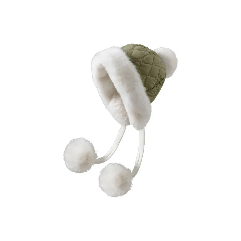 Shizhu Thickened Beanies Women's-4