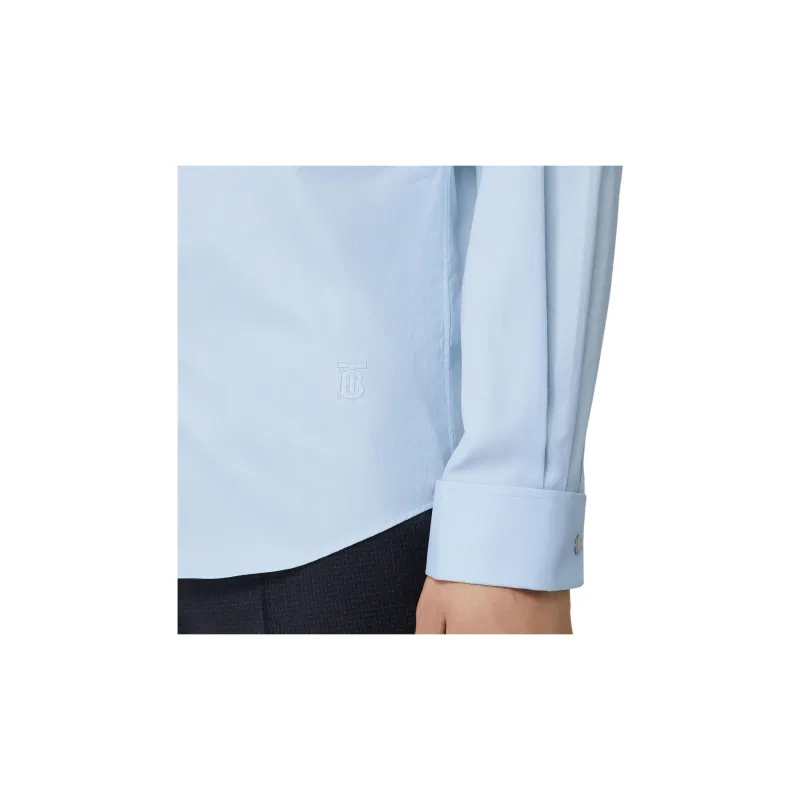 Burberry Shirt Men's Light Blue-3