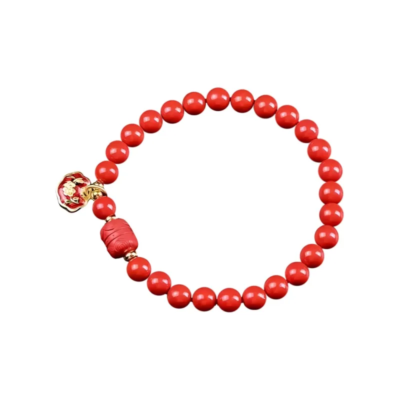 Stone On The Line Cinnabar Bracelets Women's-0