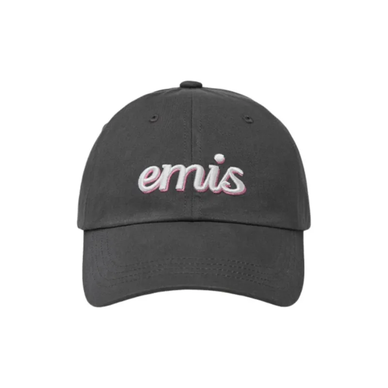 Emis Cotton Baseball Caps Unisex Charcoal-1