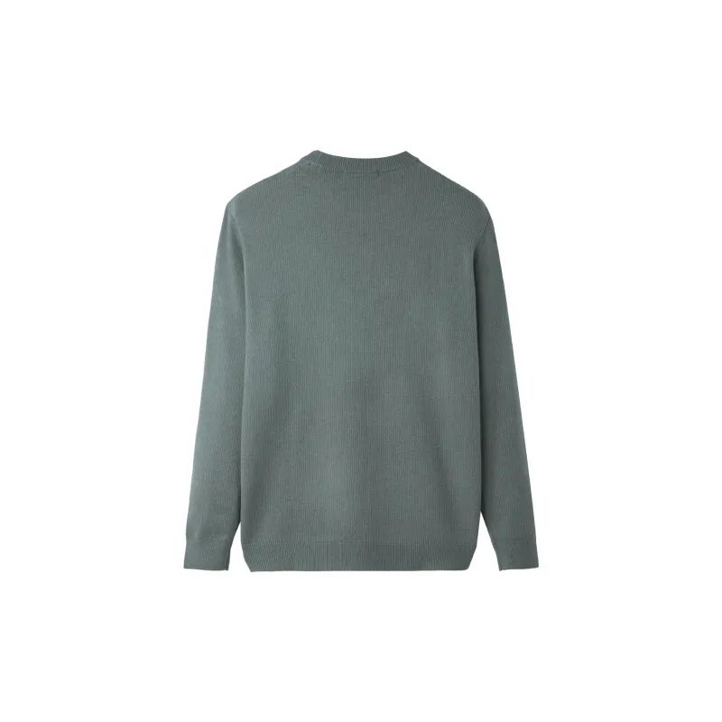 HLA Base Round Neck Long Sleeved Knitwear Men's-13