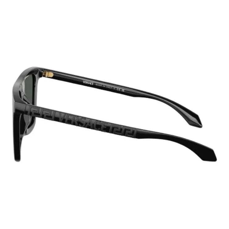 VERSACE Eyewear Greca Square frame Sunglasses-2