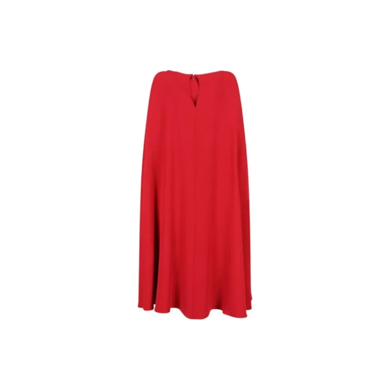 Valentino Logo Plaque V Neck Dress-1
