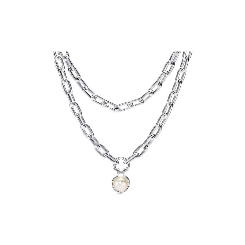 TIFFANY & CO. 925 Sterling Silver Necklaces Women's Silver-0