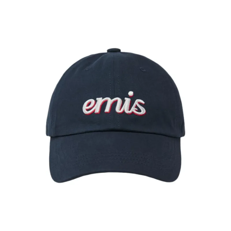 Emis Cotton Baseball Caps Unisex Navy Blue-1