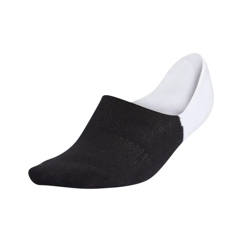 Adidas No Show Socks Unisex 1 Pack Black White-0