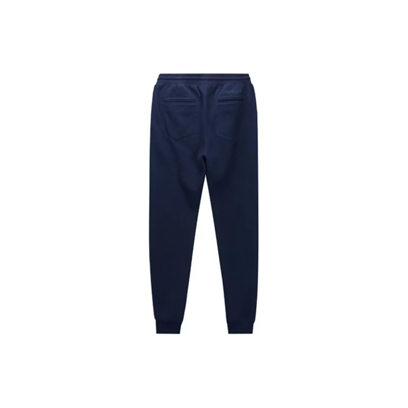 Ed Hardy FW24 Knitted Sports Pants Men's Midnight Blue-1