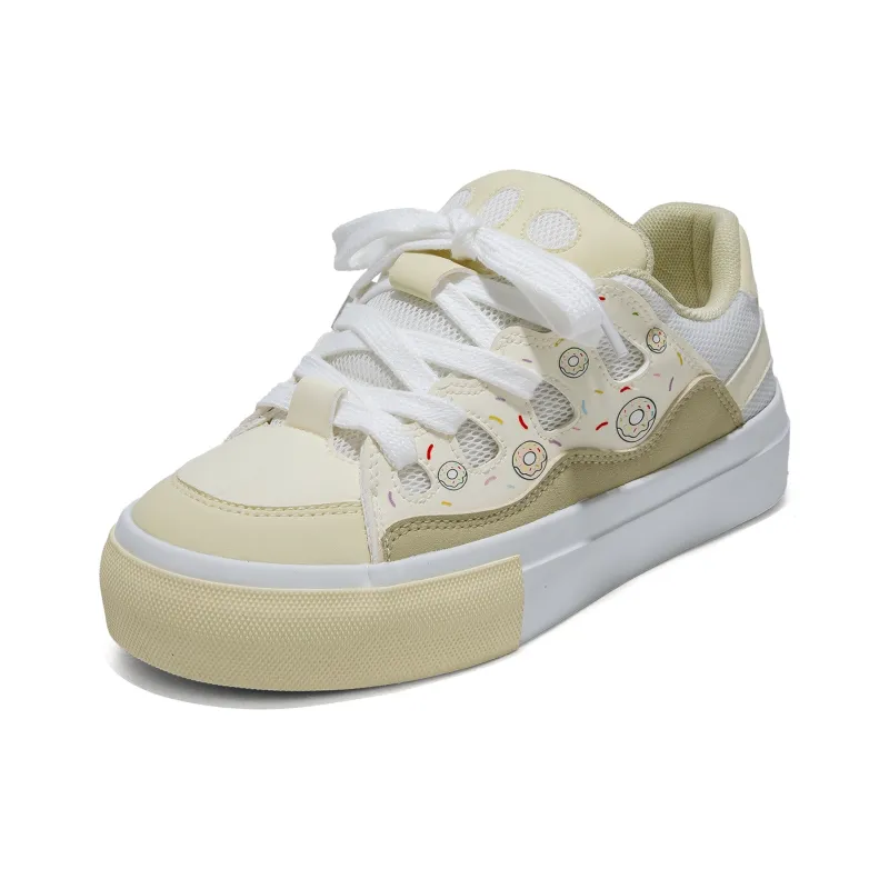 B10CROWN Anti Slip And Wear Resistant Lightweight Low Top Skateboard Shoes Women's-2