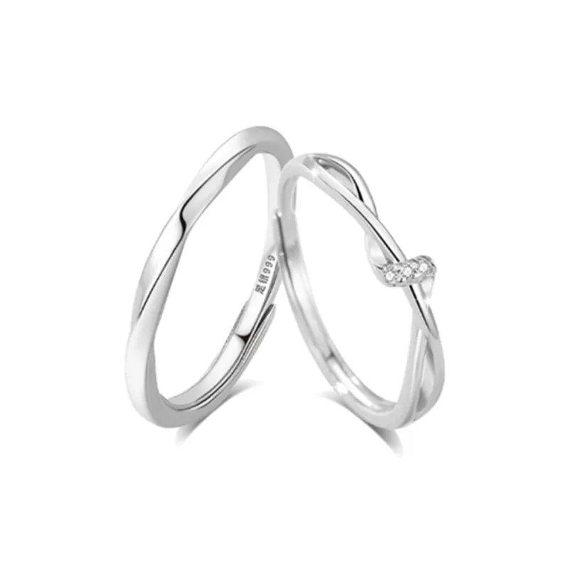 JOYDINNY S925 Silver Rings Unisex-9