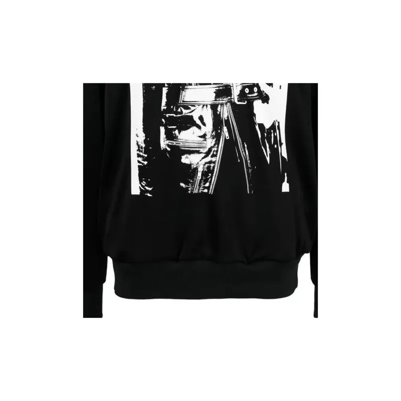 Alexander McQueen Graphic Printed Drawstring Hoodie-5