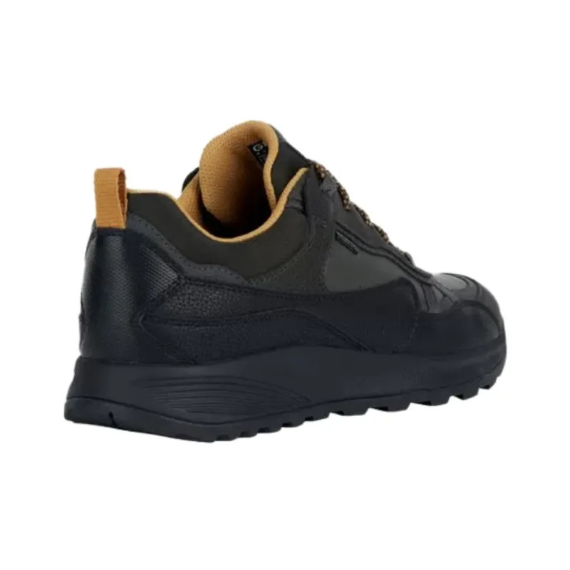 GEOX Terrestre Ab Anti-Slip Wear-Resistant Low-Top Casual Shoes Men's Black-3