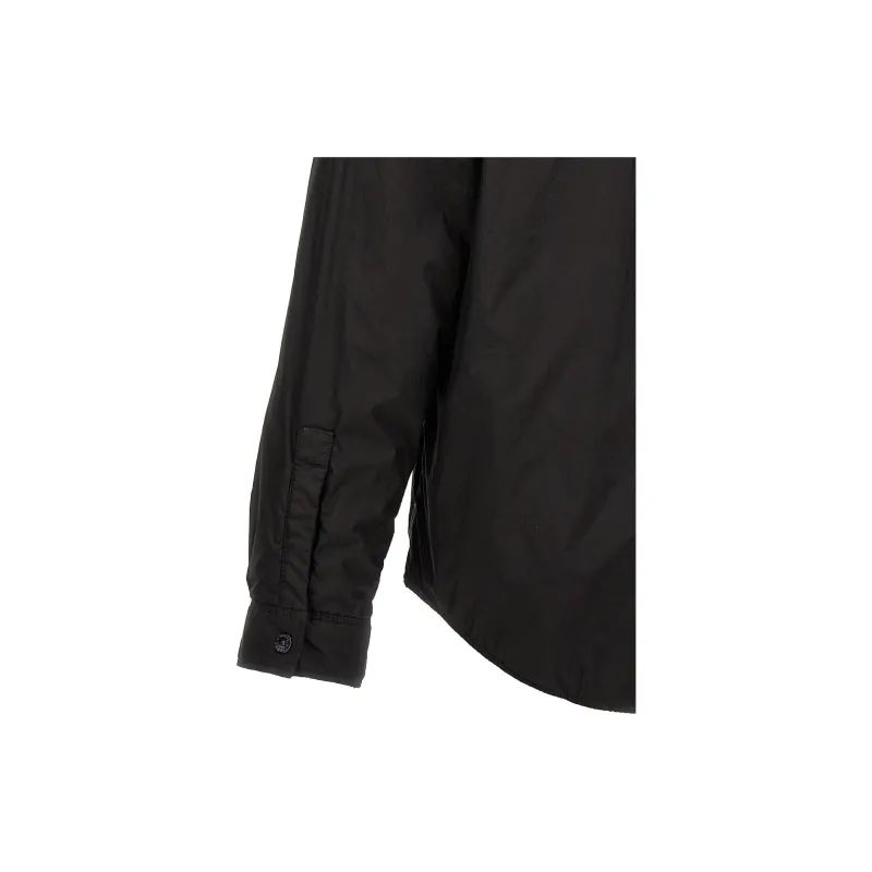 STONE ISLAND Logo Patch Zip Up Jacket-3