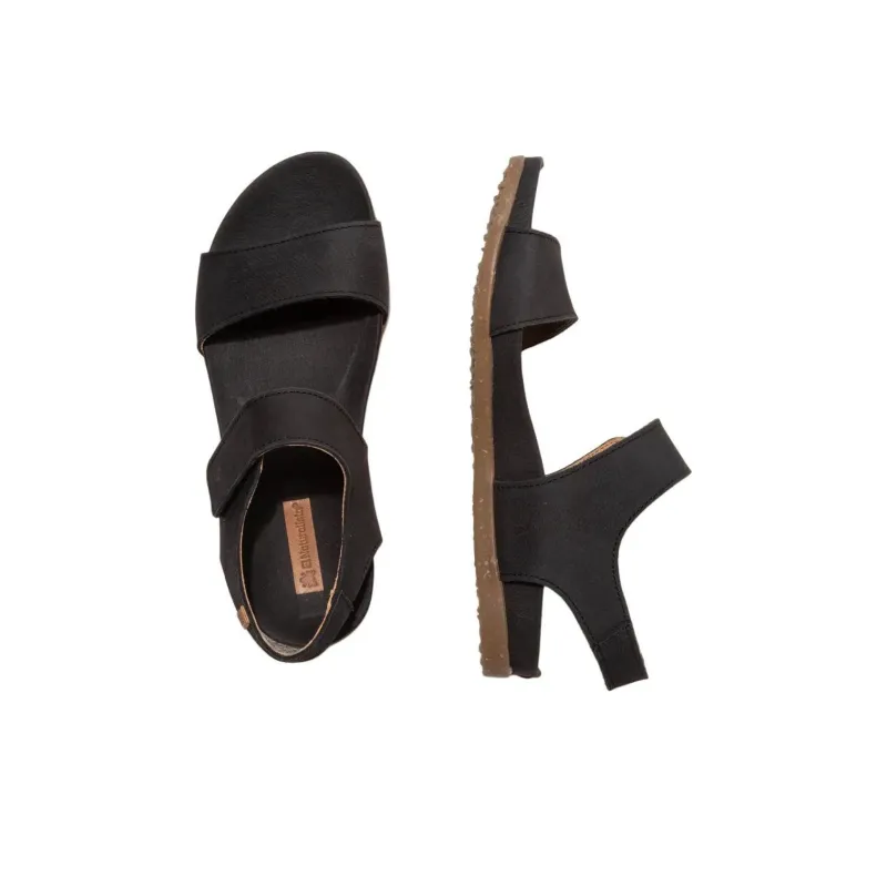 El Naturalista ZUMAIA Beach Sandals Women's Black-2