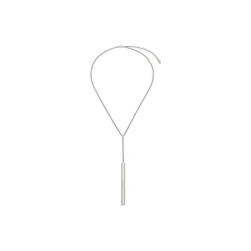Alexander McQueen T bar Chain Necklace-1