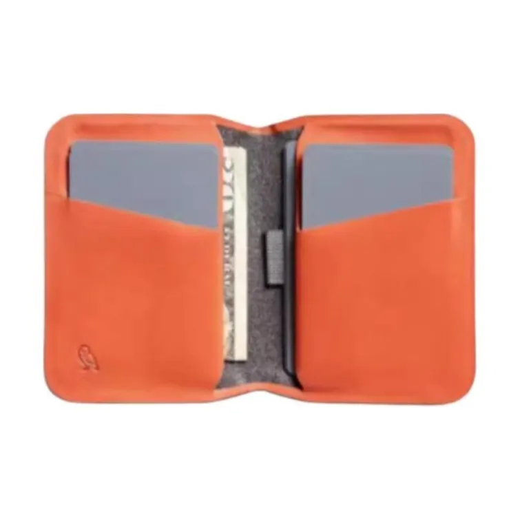 BELLROY Cow Leather Wallet Men's Frosted Black/Electric Blue/Aurora Black-3